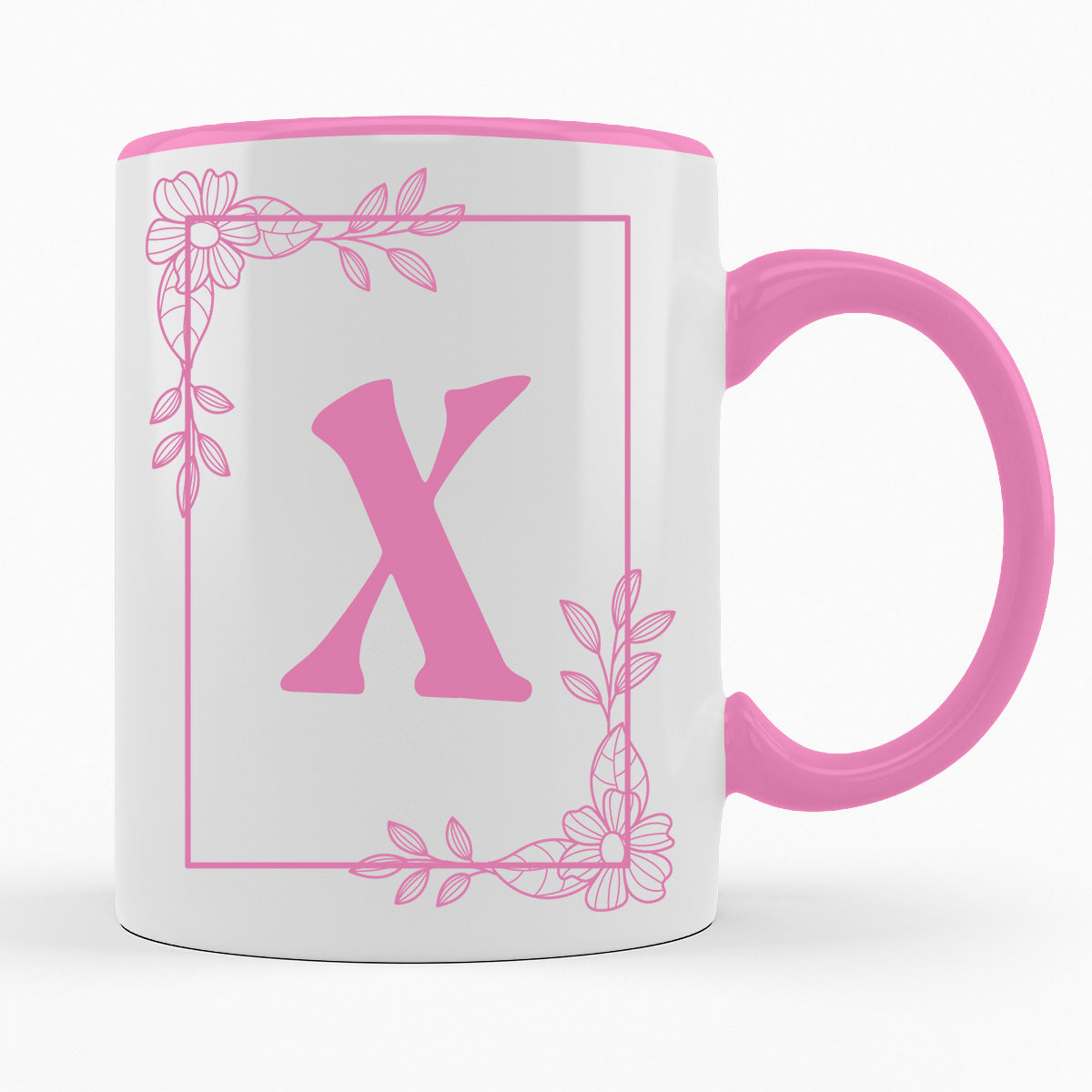 A-Z Buchstaben | Alphabet - TASSE IN ROSA