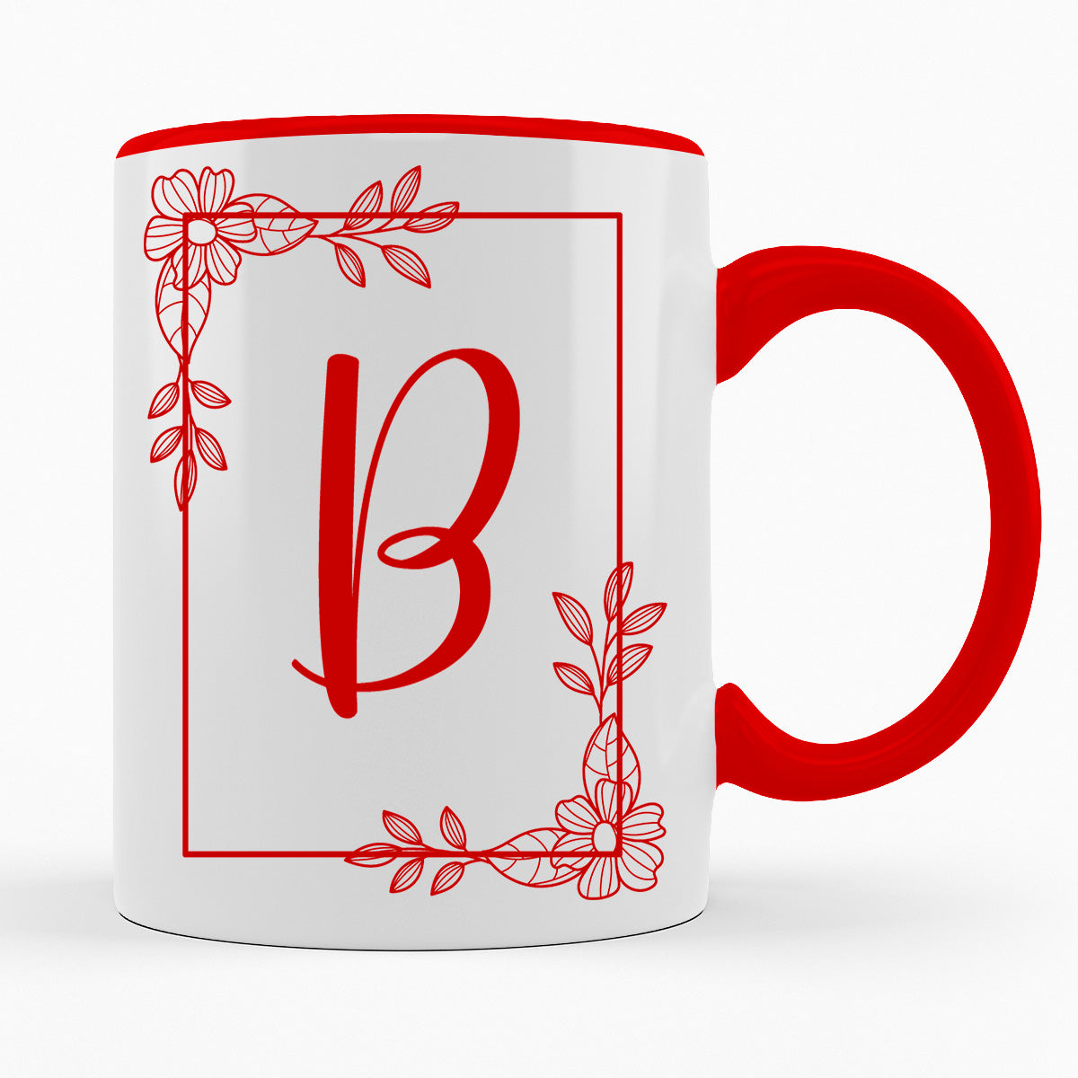 A-Z Buchstaben | Alphabet - TASSE IN ROT