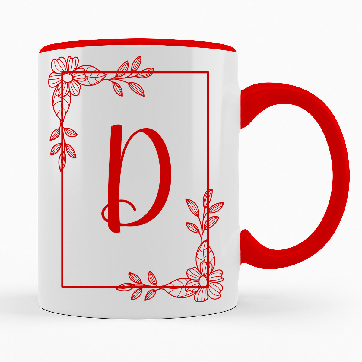 A-Z Buchstaben | Alphabet - TASSE IN ROT