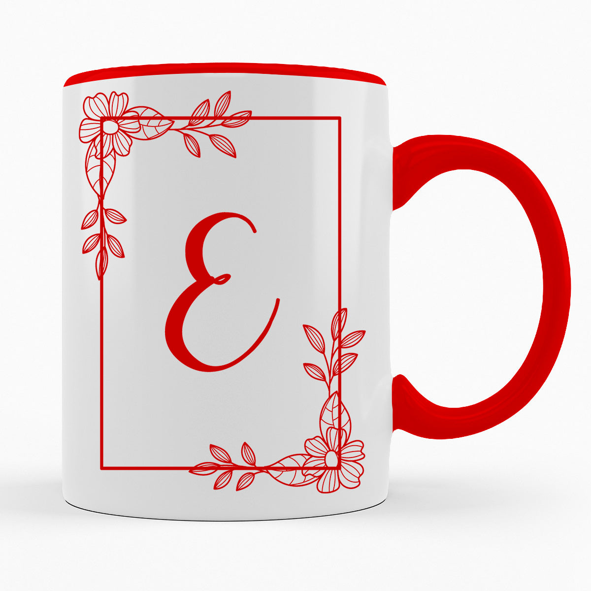 A-Z Buchstaben | Alphabet - TASSE IN ROT
