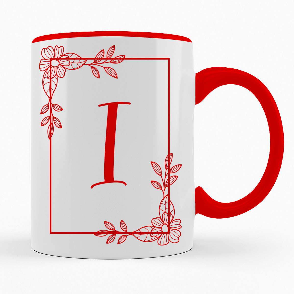 A-Z Buchstaben | Alphabet - TASSE IN ROT