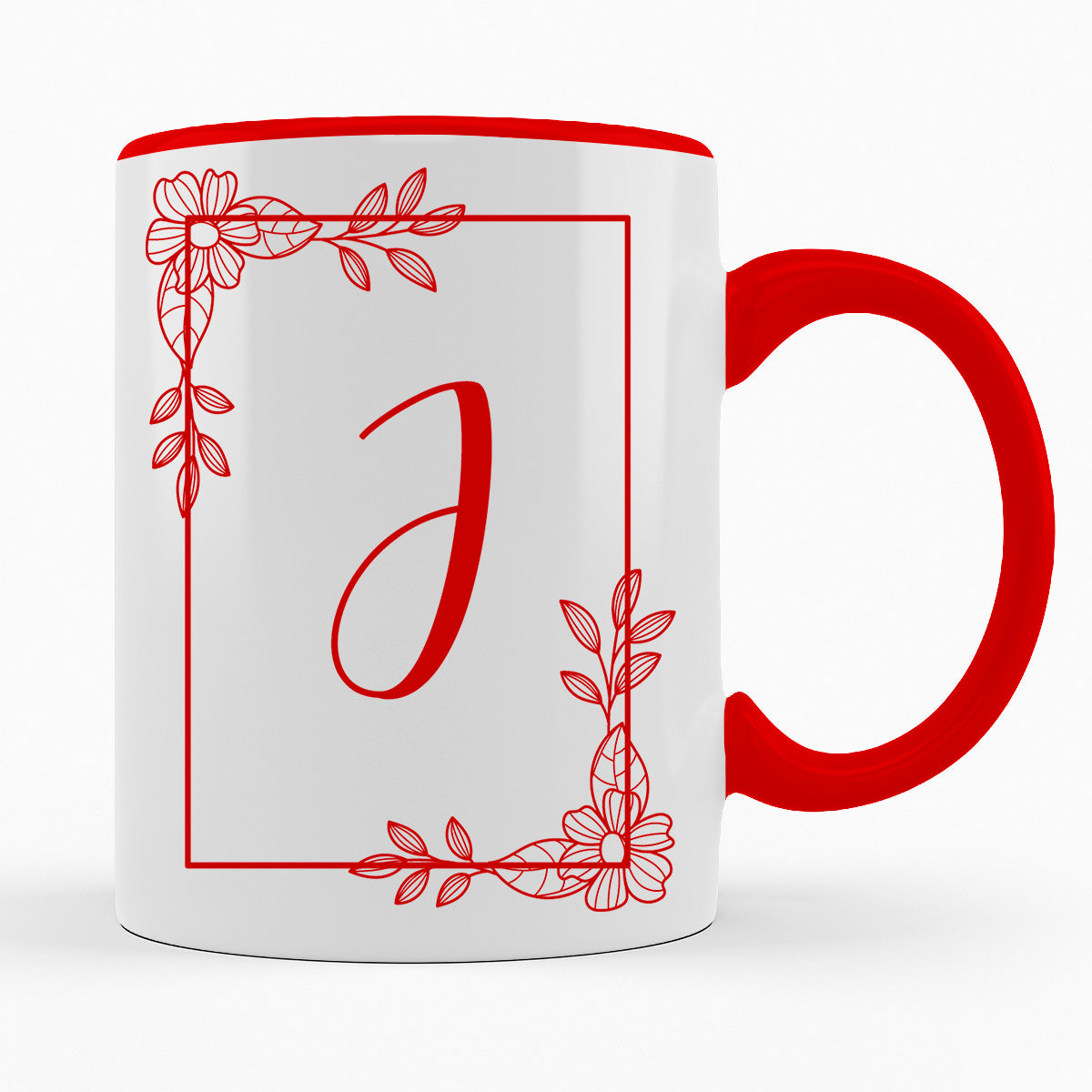 A-Z Buchstaben | Alphabet - TASSE IN ROT