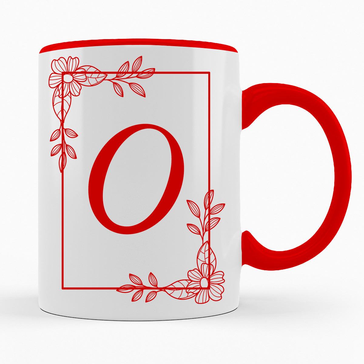 A-Z Buchstaben | Alphabet - TASSE IN ROT