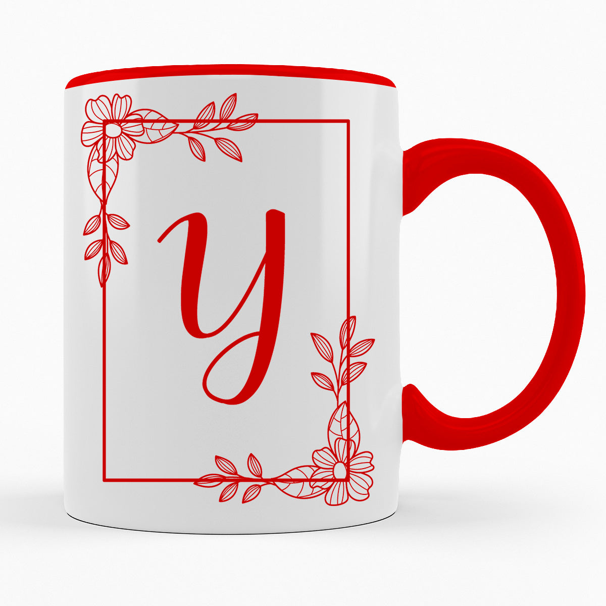 A-Z Buchstaben | Alphabet - TASSE IN ROT
