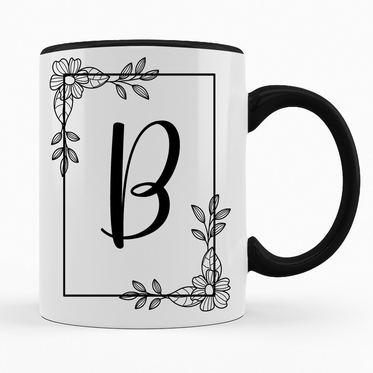 A-Z Buchstaben | Alphabet - TASSE IN SCHWARZ