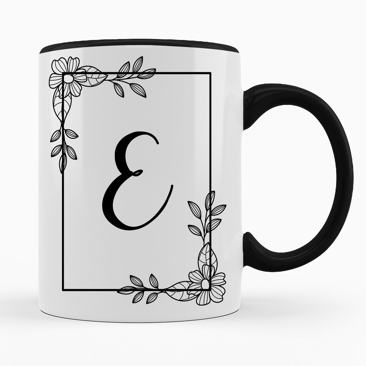 A-Z Buchstaben | Alphabet - TASSE IN SCHWARZ