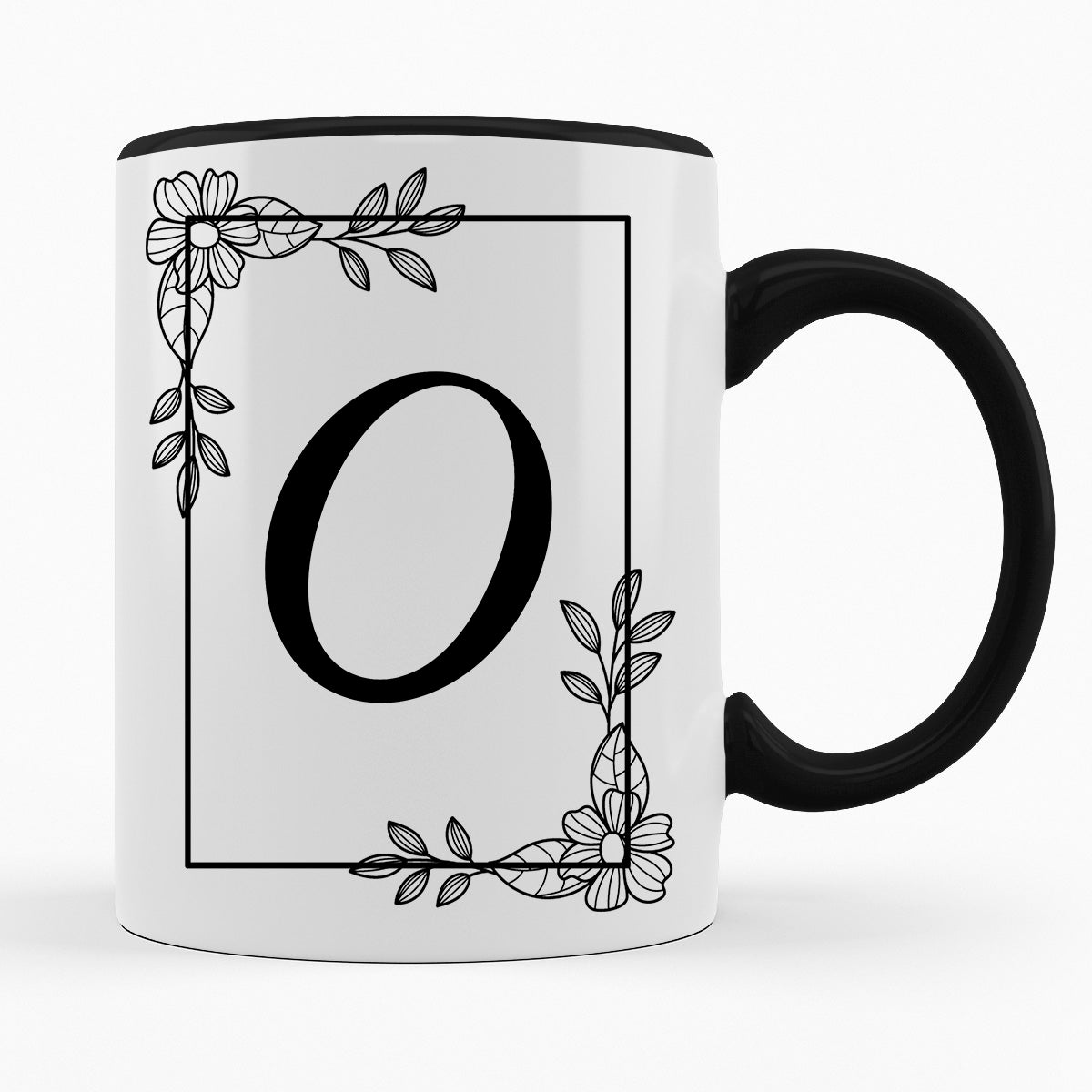 A-Z Buchstaben | Alphabet - TASSE IN SCHWARZ