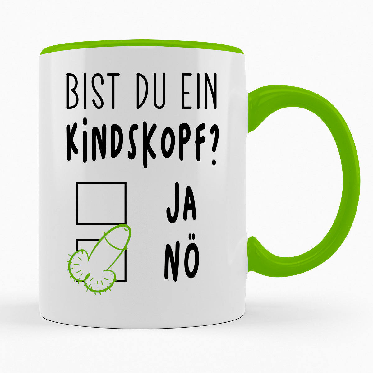 BIST DU EIN KINDSKOPF - TASSE