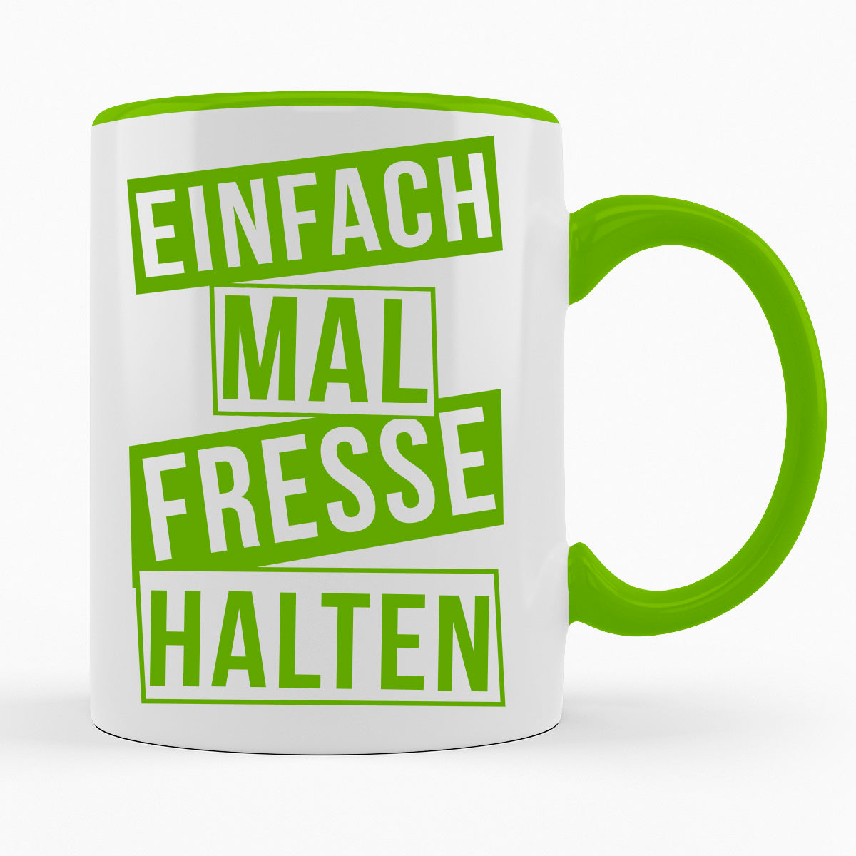 EINFACH MAL FRESSE HALTEN - TASSE
