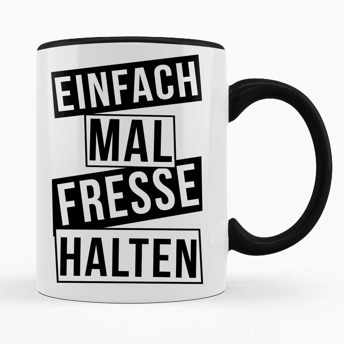 EINFACH MAL FRESSE HALTEN - TASSE
