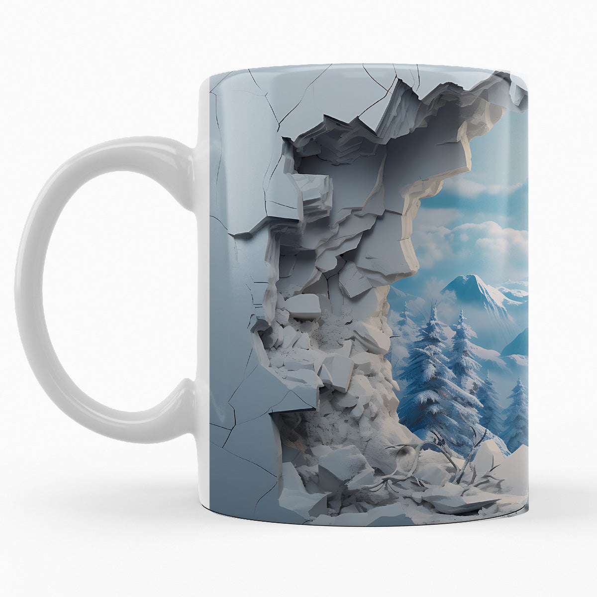 Schneelandschaft "SNÖLANDSKAP" - 3D TASSE