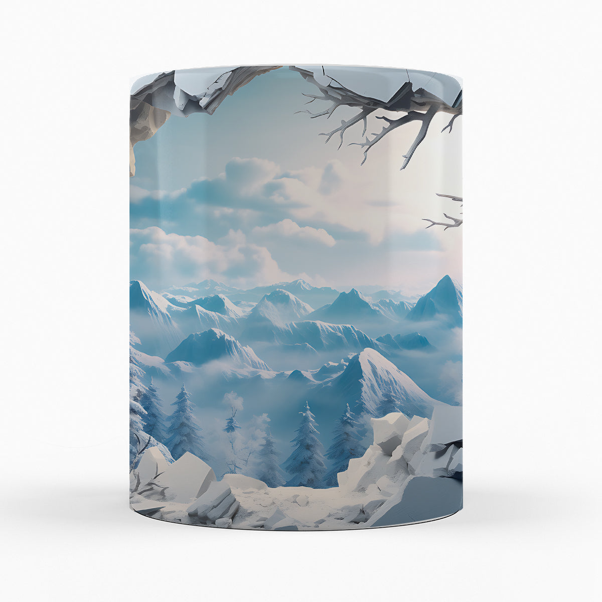 Schneelandschaft "SNÖLANDSKAP" - 3D TASSE