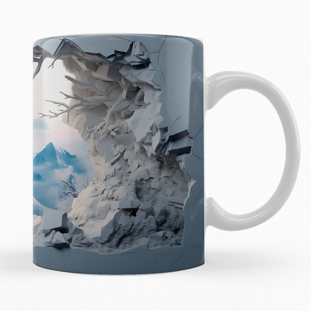 Schneelandschaft "SNÖLANDSKAP" - 3D TASSE