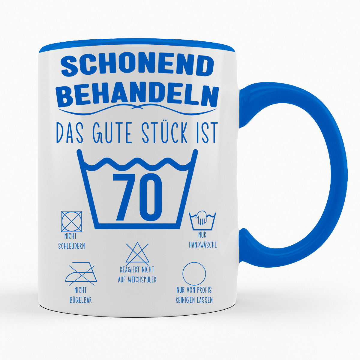 SCHONEND BEHANDELN DAS GUTE STÜCK IST - VERSCH. ALTER - TASSE