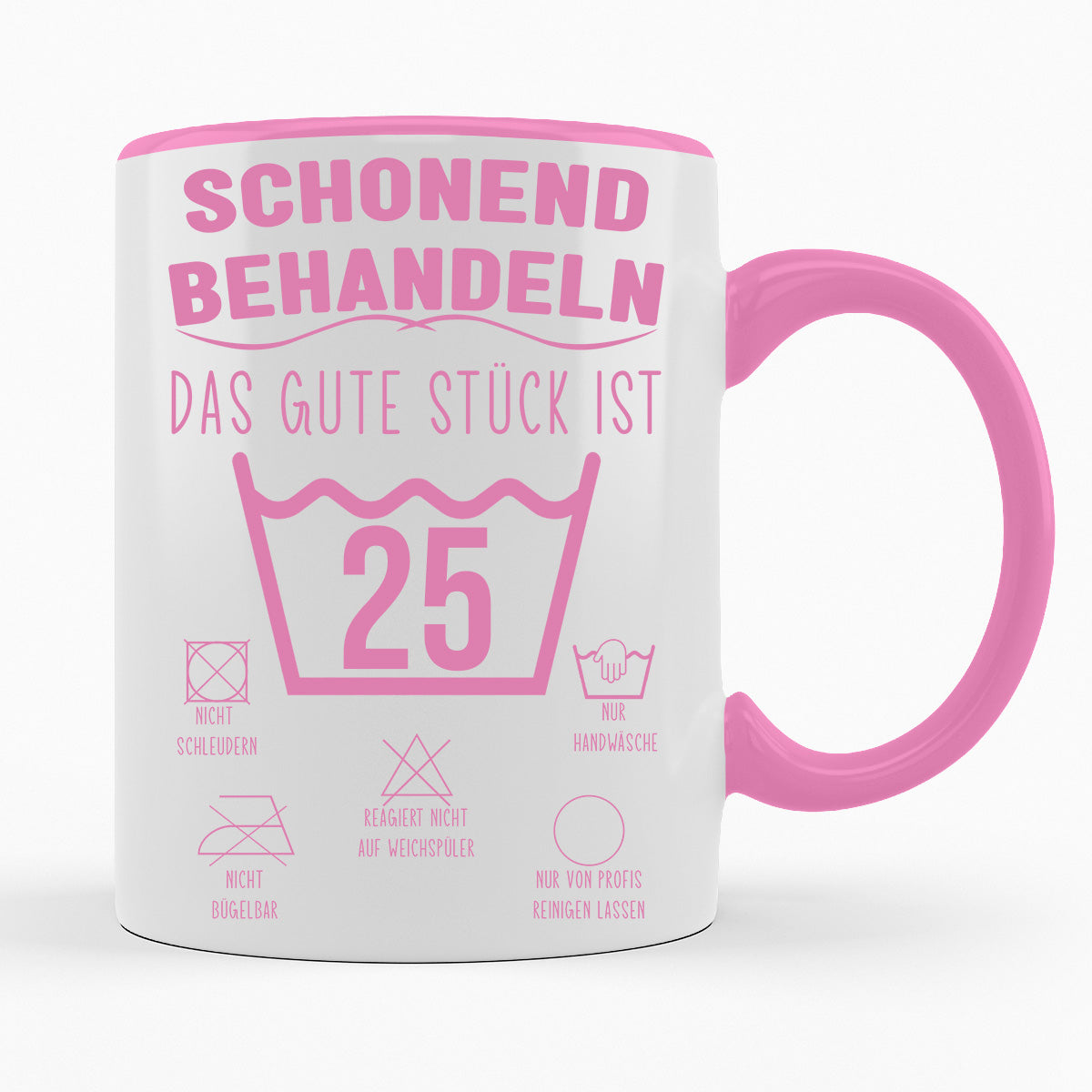 SCHONEND BEHANDELN DAS GUTE STÜCK IST - VERSCH. ALTER - TASSE