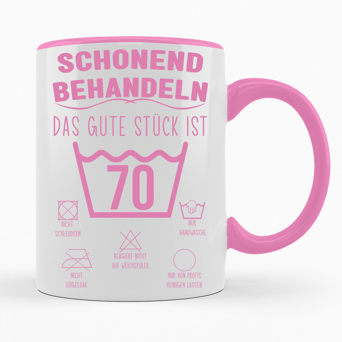 SCHONEND BEHANDELN DAS GUTE STÜCK IST - VERSCH. ALTER - TASSE