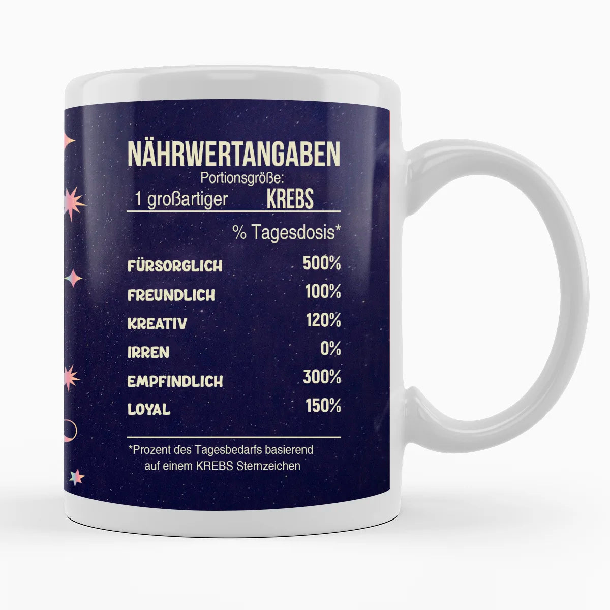 KREBS STERNZEICHEN TASSE