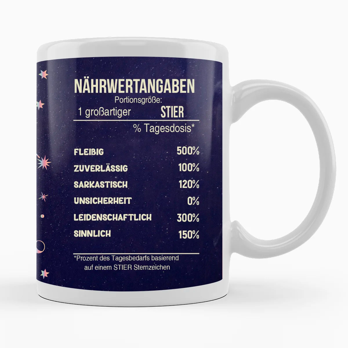 STIER STERNZEICHEN TASSE