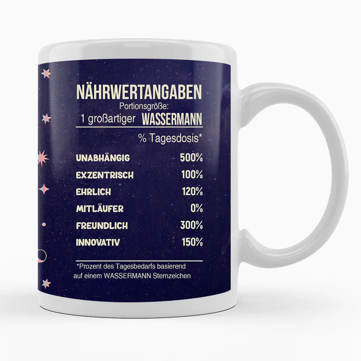 WASSERMANN STERNZEICHEN TASSE