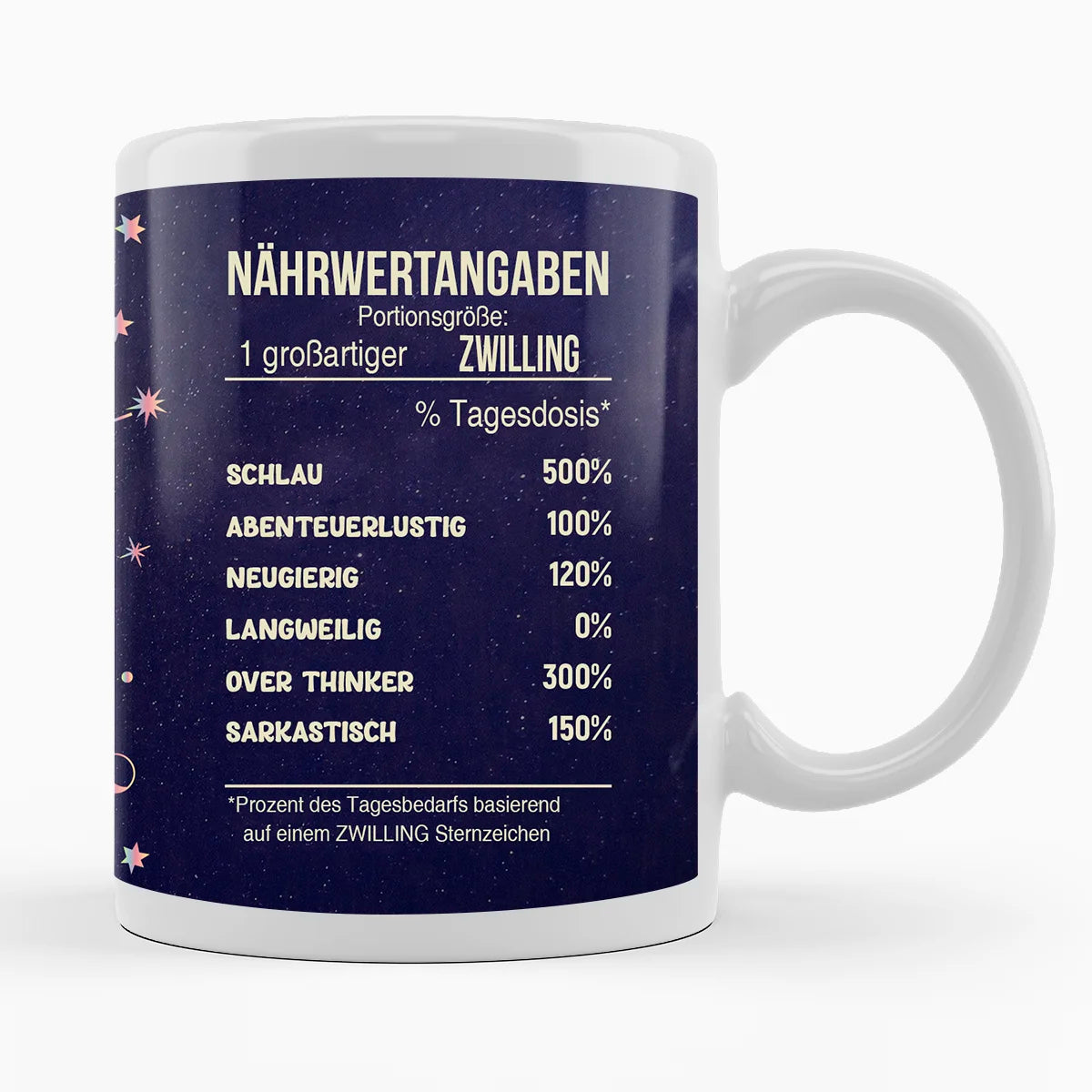 ZWILLING STERNZEICHEN TASSE