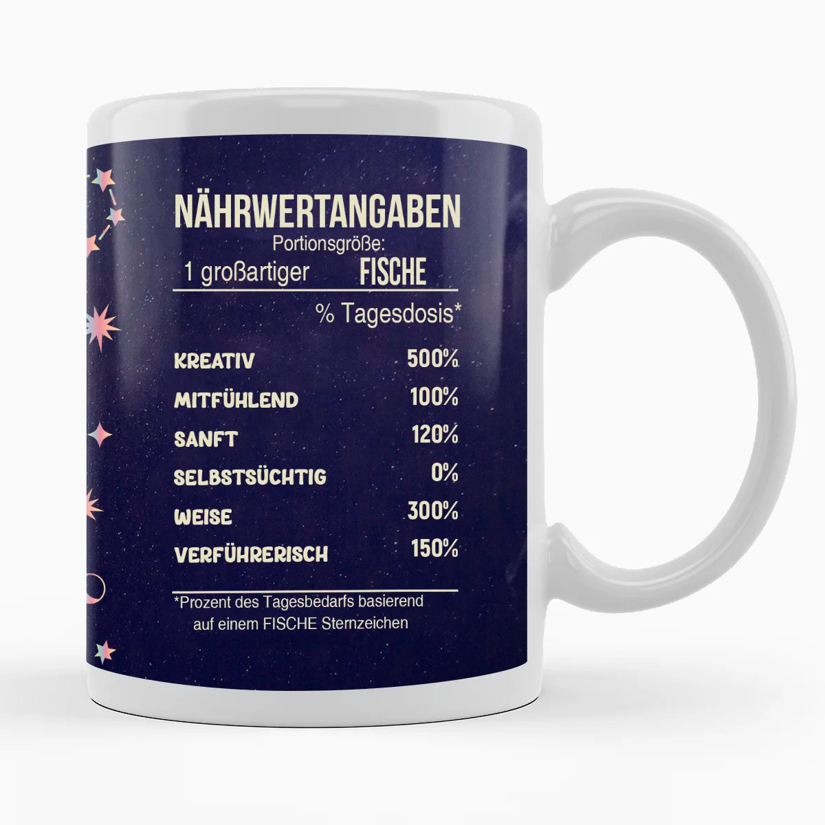 FISCHE STERNZEICHEN TASSE