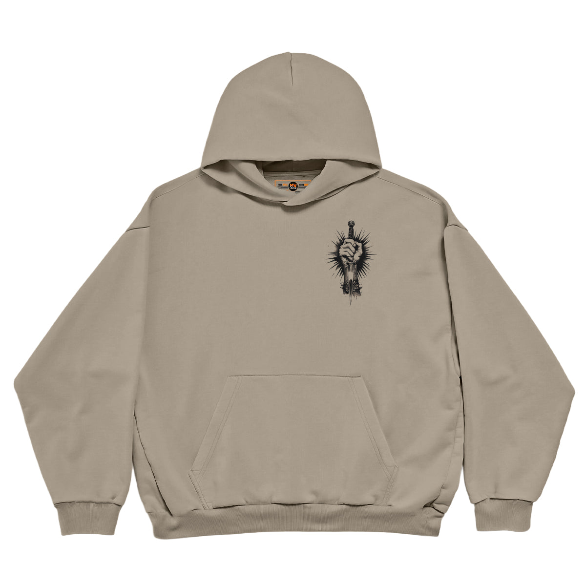BLOOD AND RITUAL OVERSIZED GOTHIC HOODIE
