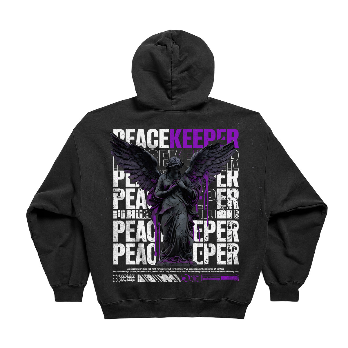 PEACEKEPPER OVERSIZED URBAN HOODIE