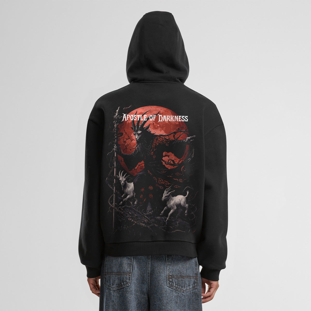 APOSTEL OF DARKNESS OVERSIZED SATANIC HOODIE