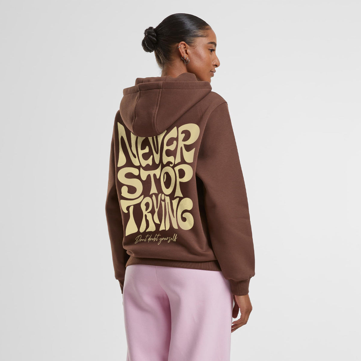 DONT DOUBT YOURSELF OVERSIZED CLASSIC HOODIE