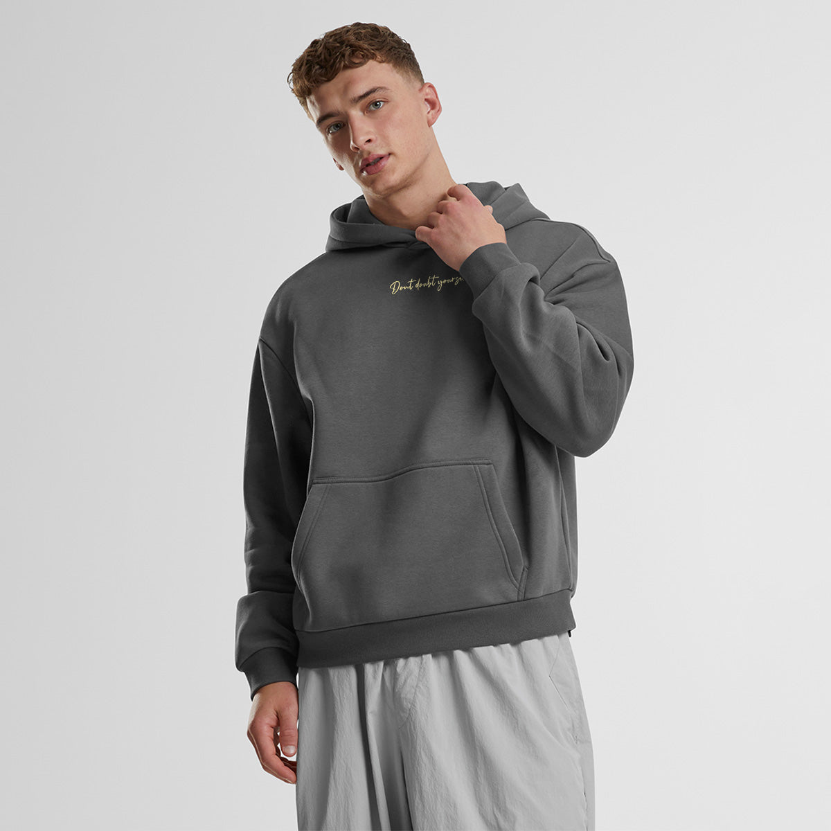 DONT DOUBT YOURSELF OVERSIZED CLASSIC HOODIE