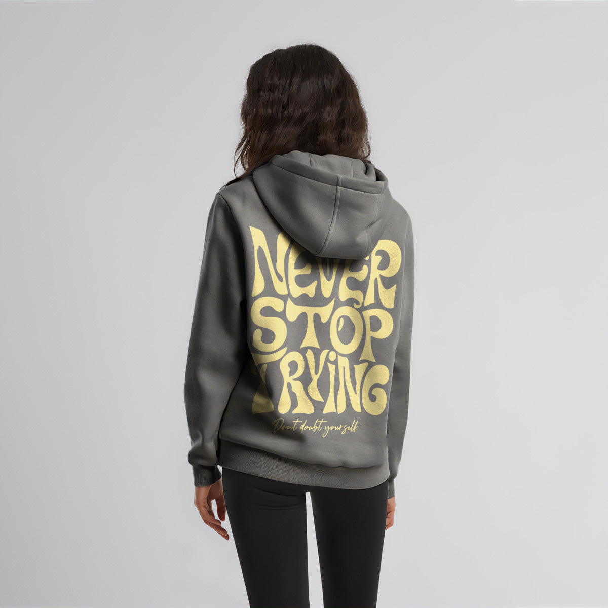 DONT DOUBT YOURSELF OVERSIZED CLASSIC HOODIE