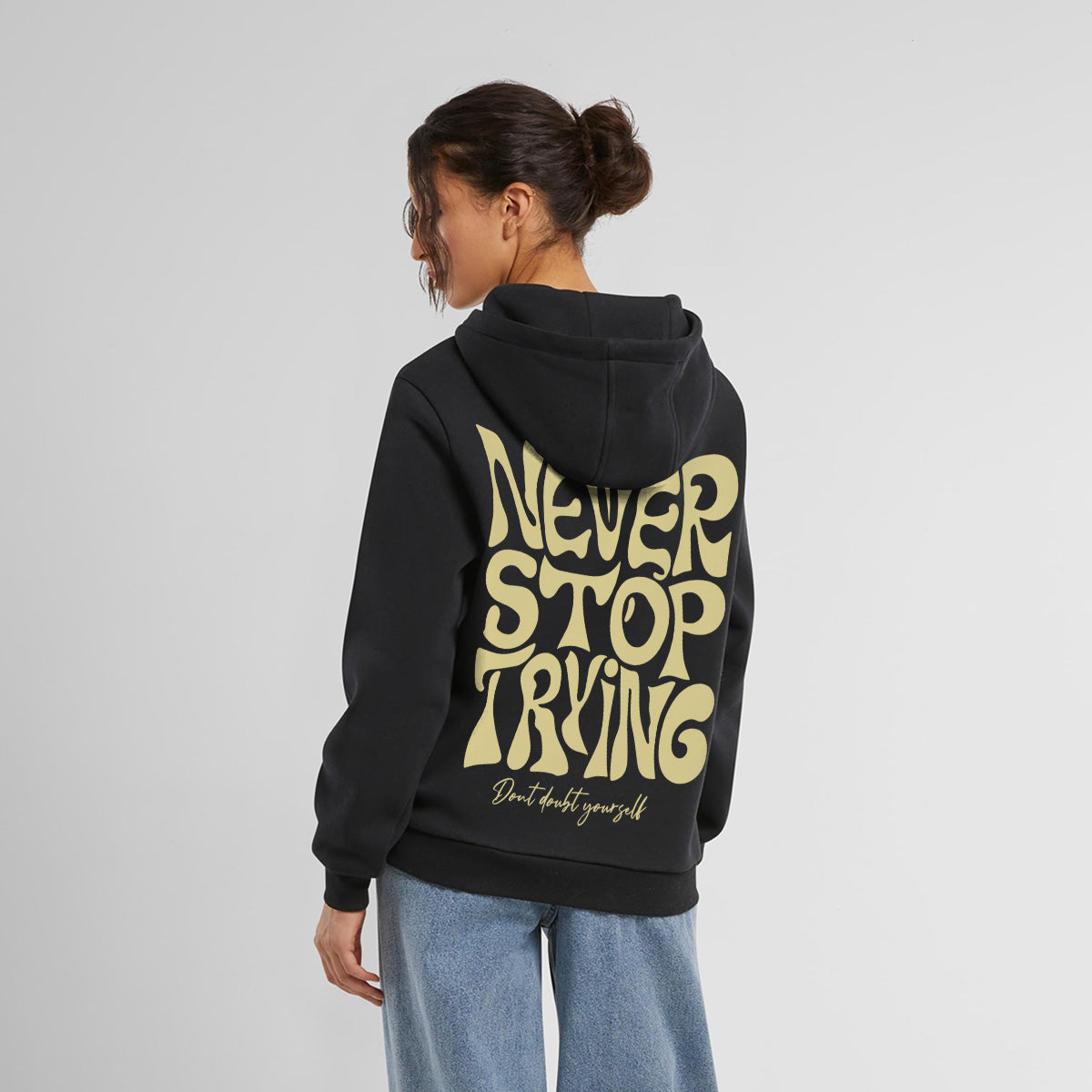 DONT DOUBT YOURSELF OVERSIZED CLASSIC HOODIE