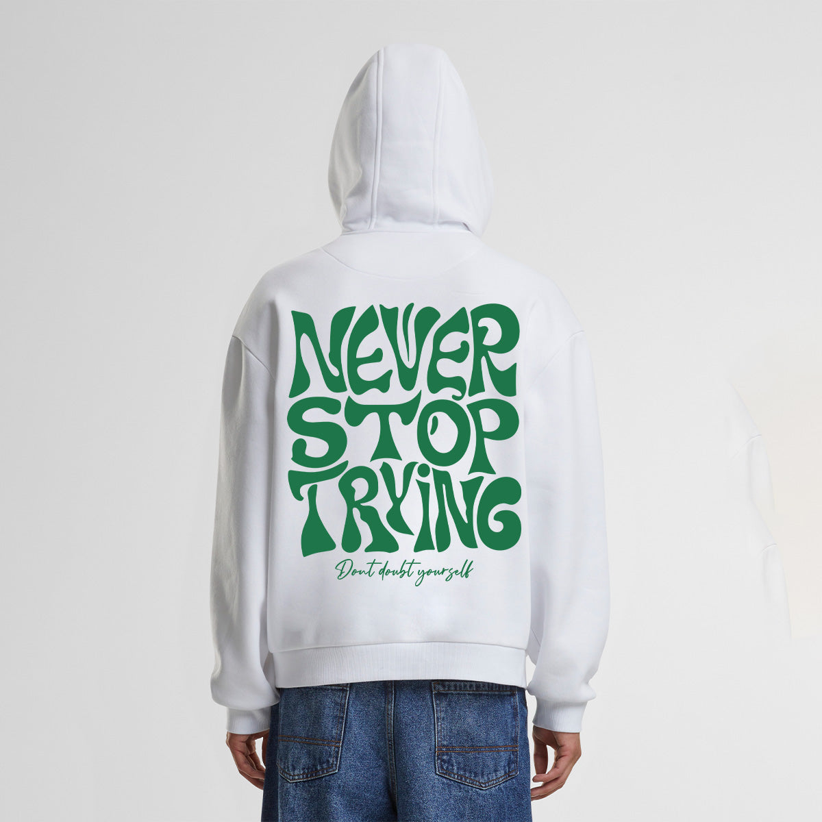 DONT DOUBT YOURSELF OVERSIZED CLASSIC HOODIE