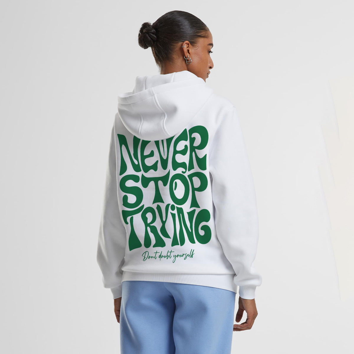 DONT DOUBT YOURSELF OVERSIZED CLASSIC HOODIE