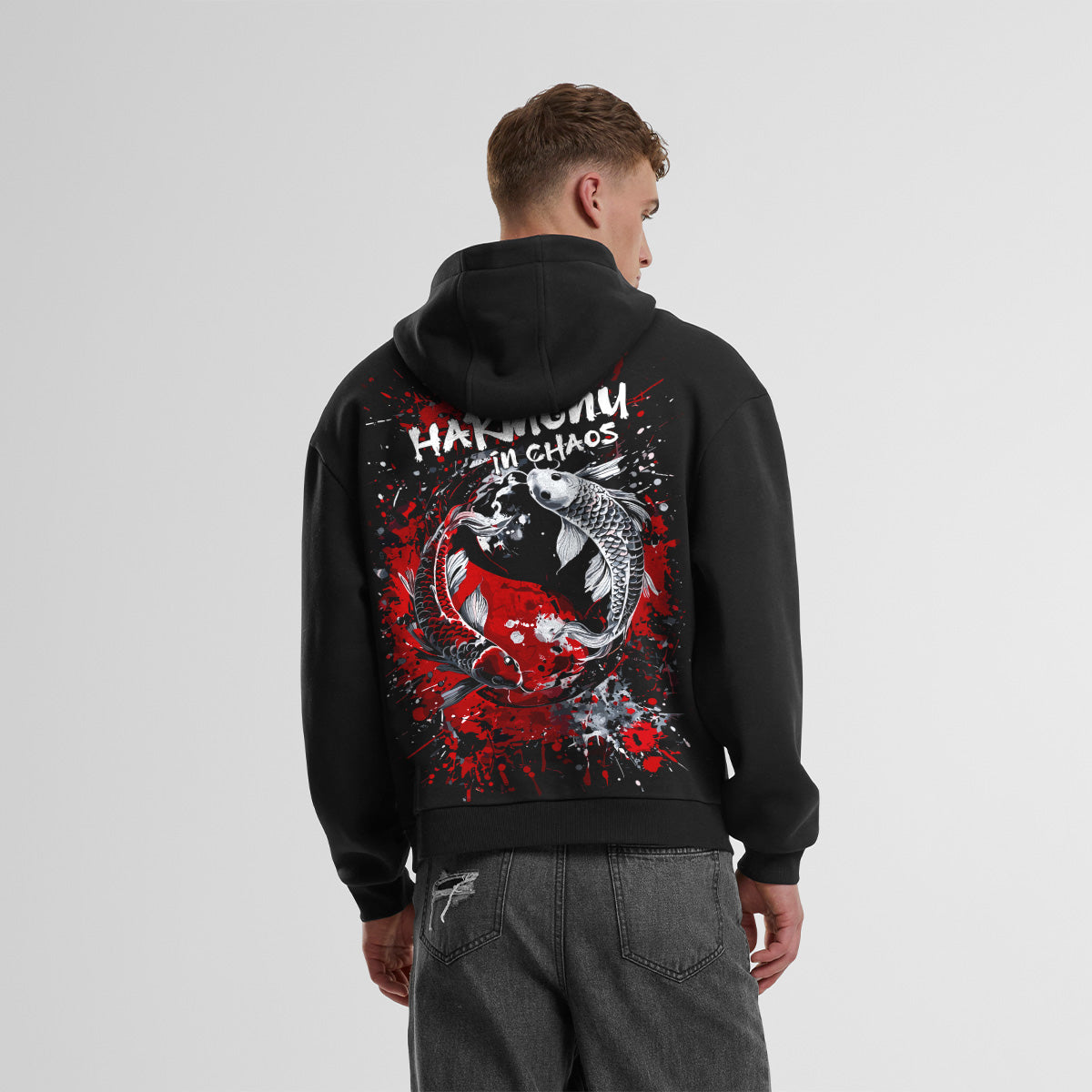 HARMONY IN CHAOS OVERSIZED JAPAN HOODIE