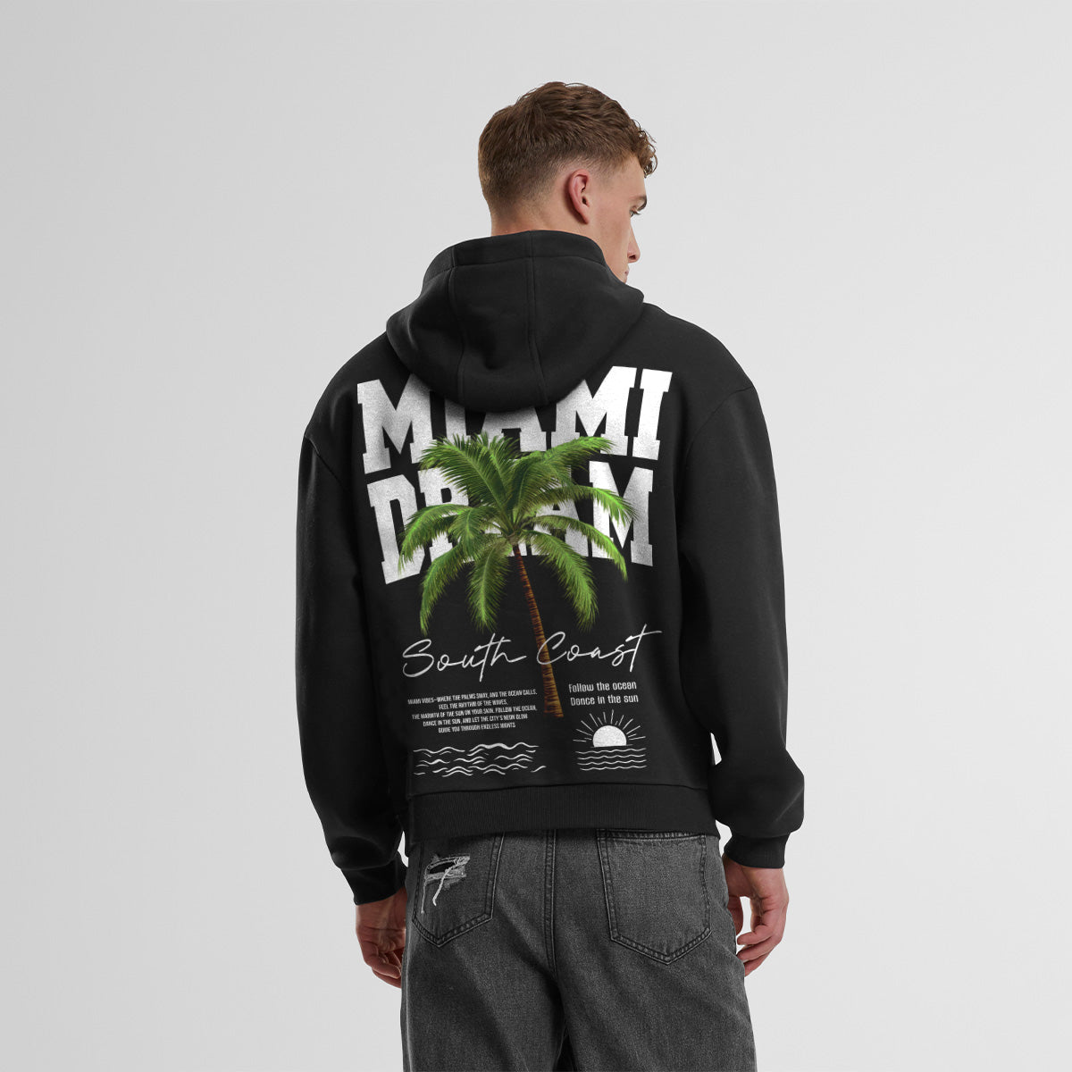 MIAMI DREAM OVERSIZED CLASSIC HOODIE
