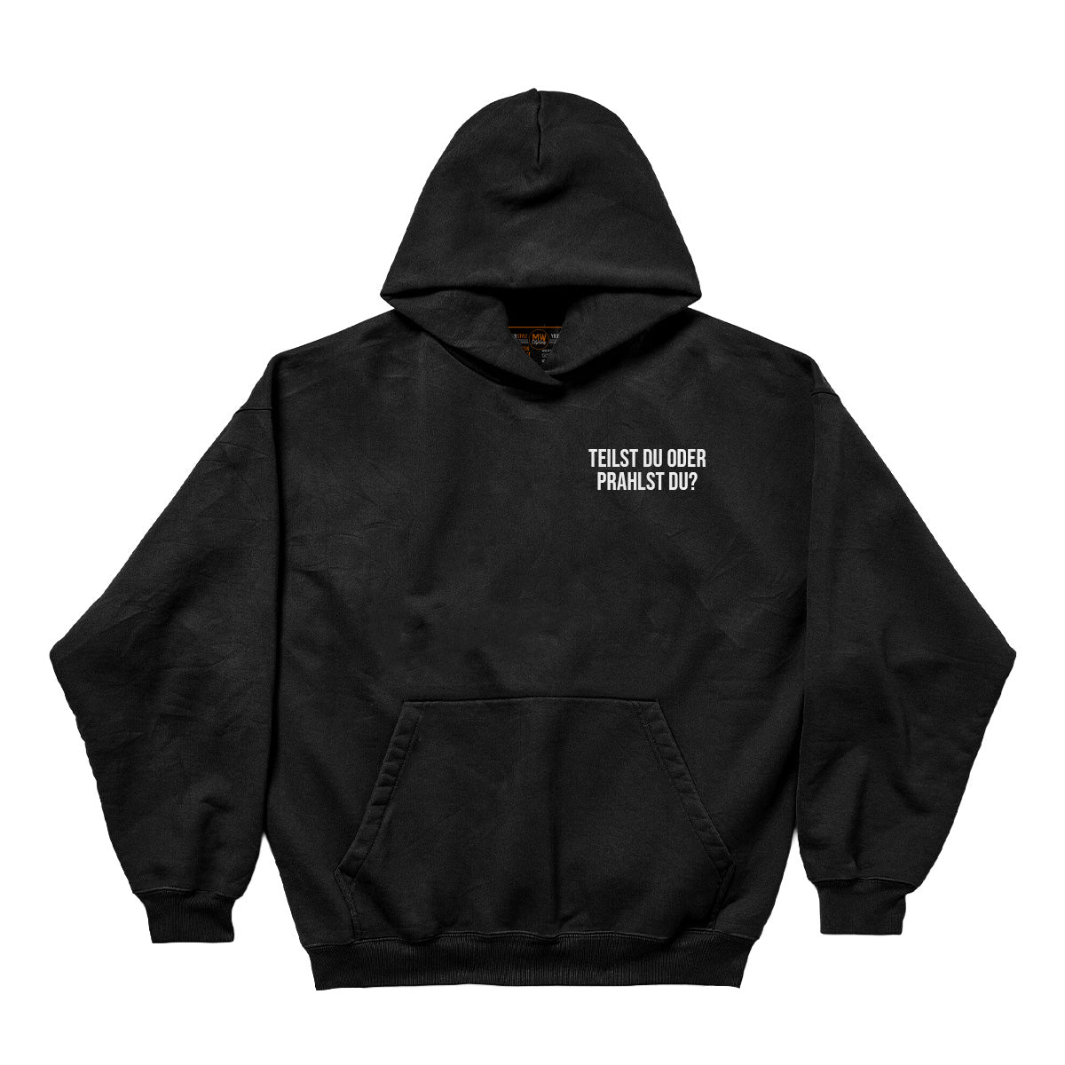 TEILST DU ODER PRAHLST DU OVERSIZED CLASSIC HOODIE