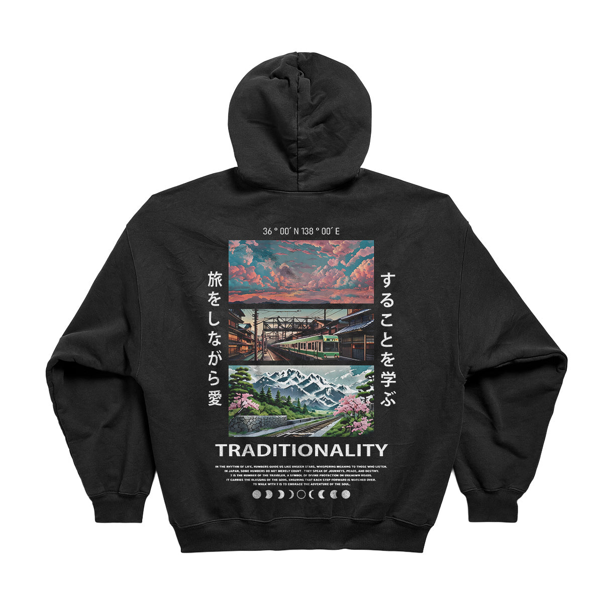 TRADITION OVERSIZED URBAN HOODIE