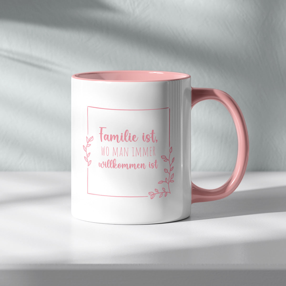FAMILIE IST WO MAN IMMER WILLKOMMEN IST - TASSE