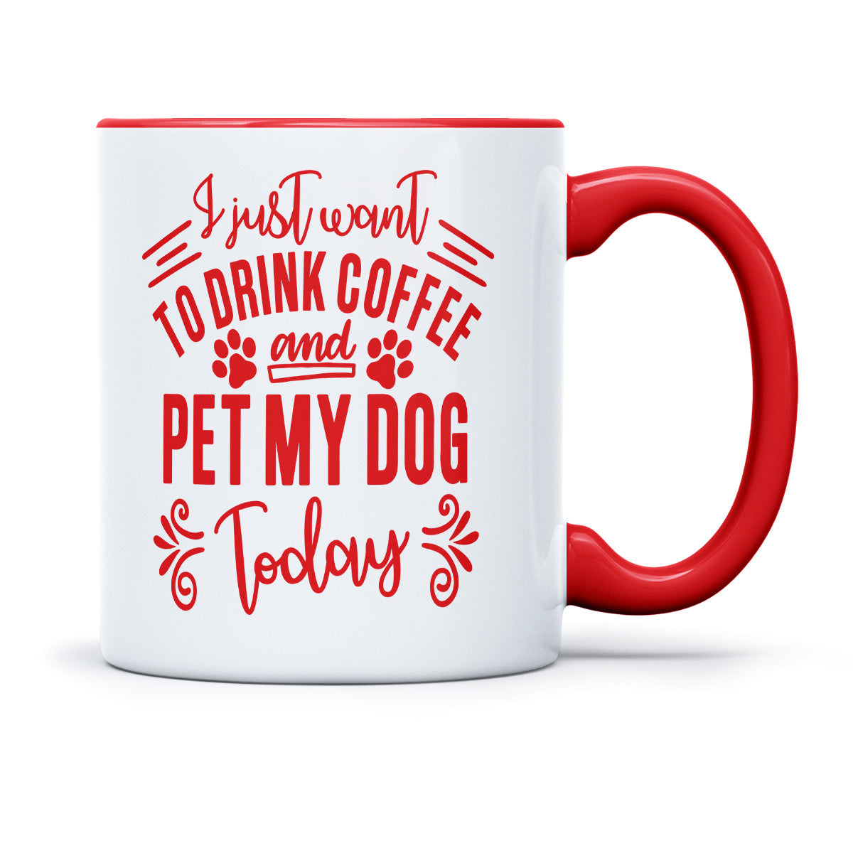 JUST WANT TO PET MY DOG - TASSE