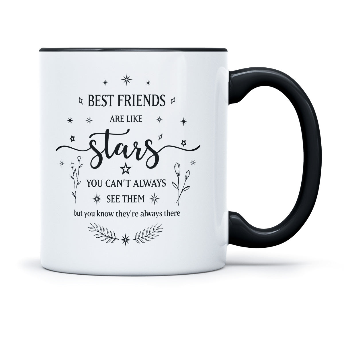 BEST FRIENDS ARE LIKE STARS - TASSE