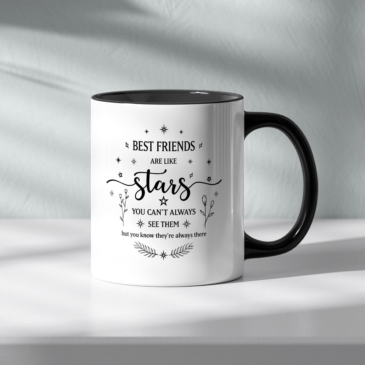 BEST FRIENDS ARE LIKE STARS - TASSE