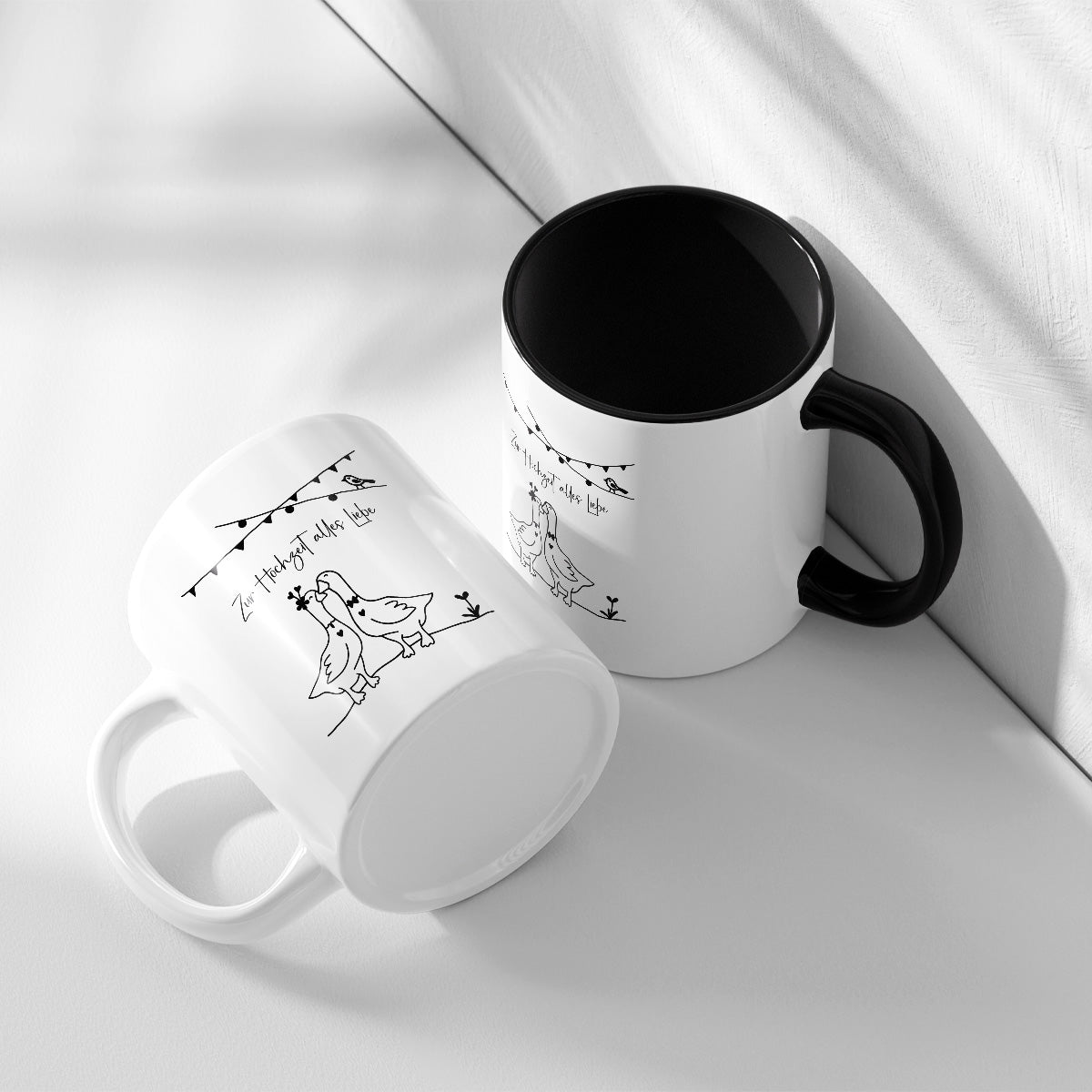ZUR HOCHZEIT ALLES LIEBE - TASSE