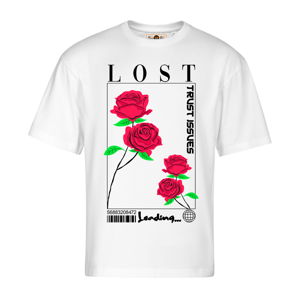 TRUST ISSUES OVERSIZED URBAN TEE | STREETWEAR