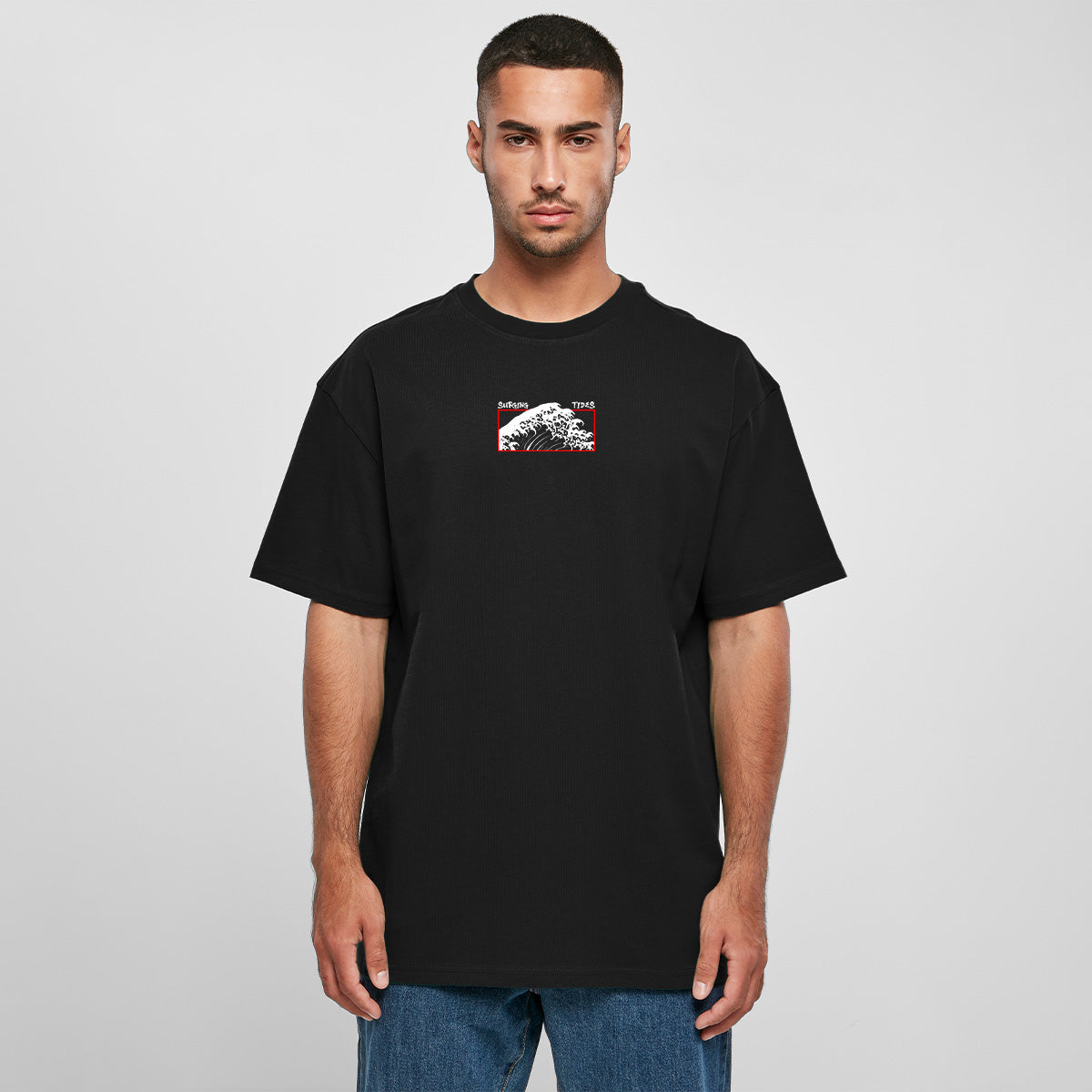 KANAGAWA WAVE OVERSIZED JAPAN TEE | STREETWEAR